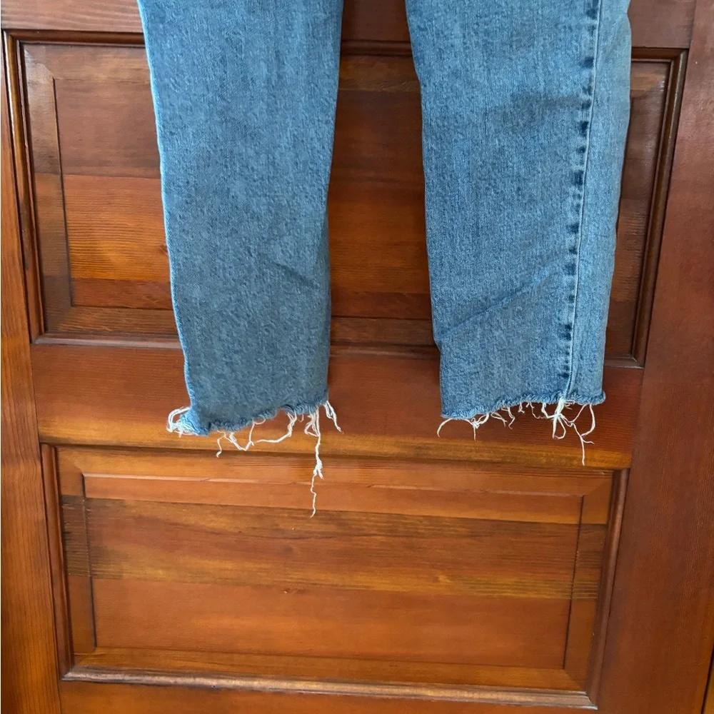 Isabel Maternity by Ingrid & Isabel Light Blue Denim Overalls - Picture 4 of 5